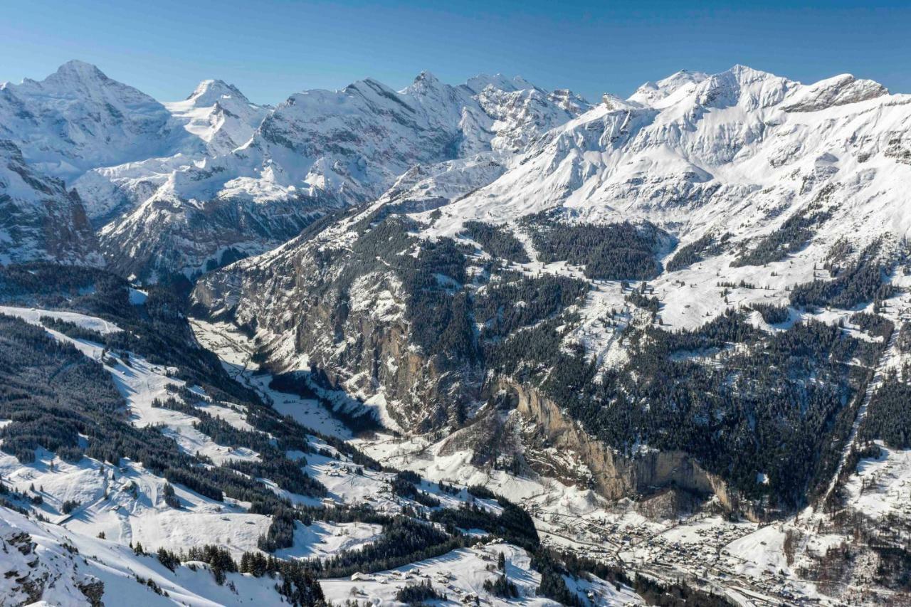 O 68 Haus Bel Air Apartman Wengen Kültér fotó