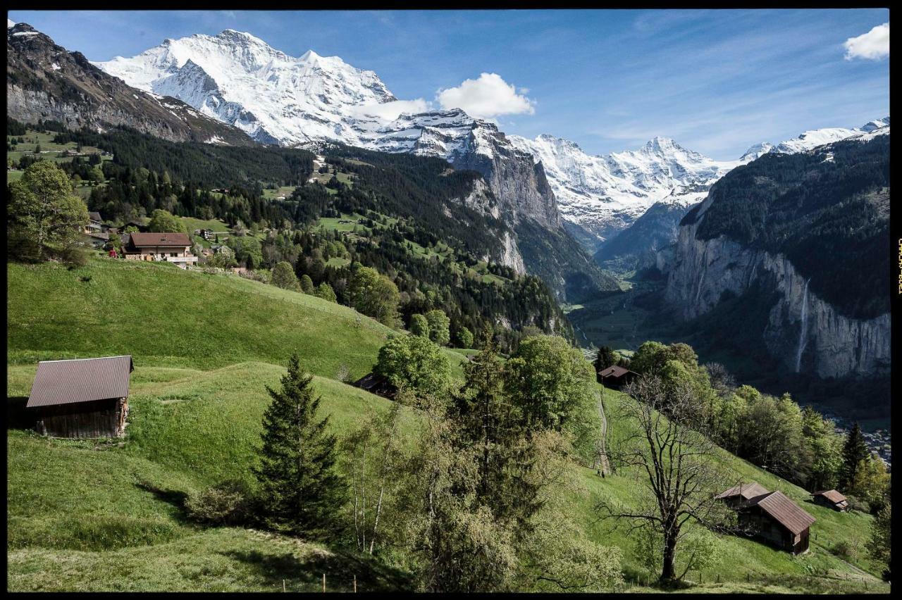 O 68 Haus Bel Air Apartman Wengen Kültér fotó