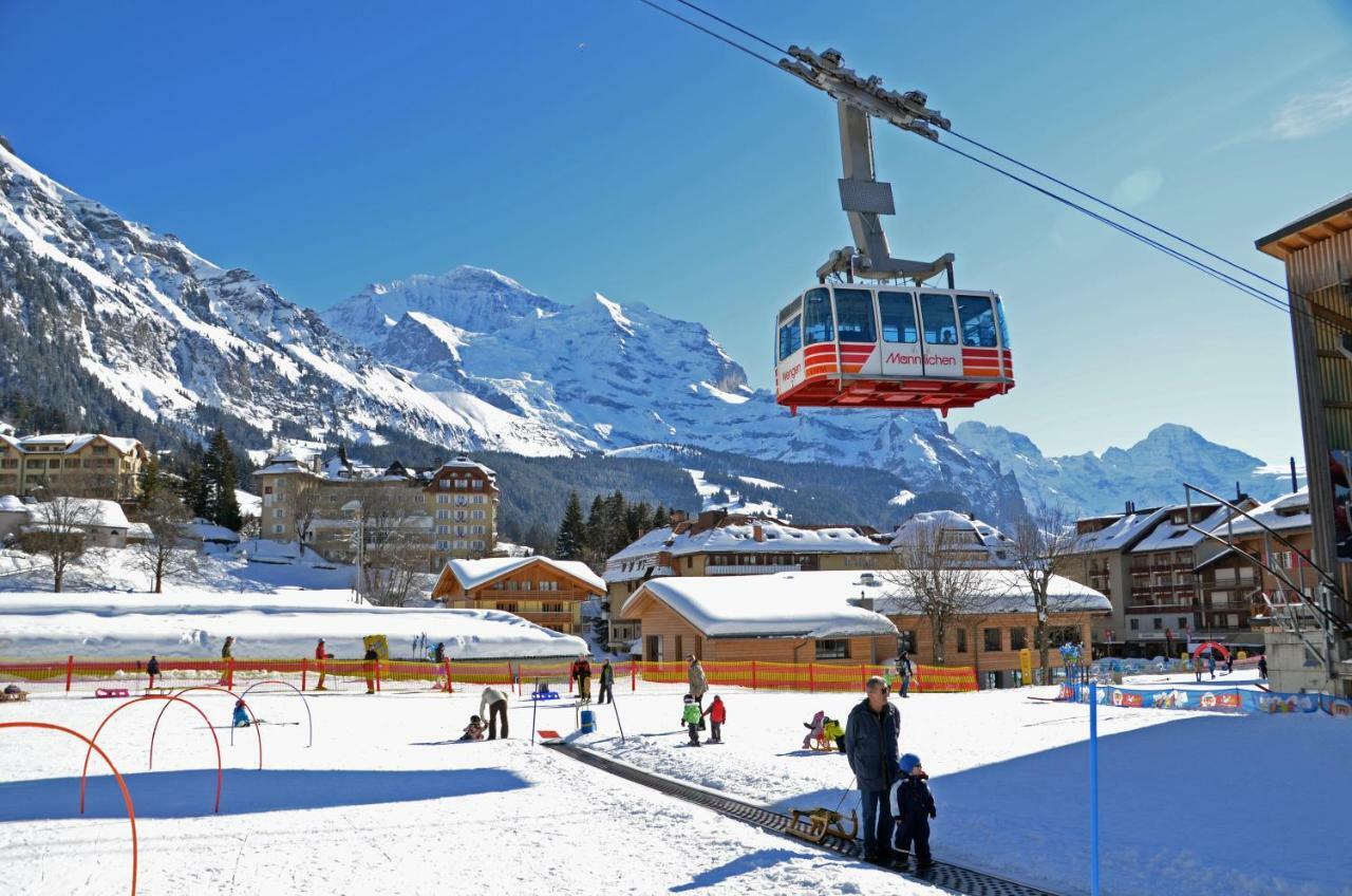 O 68 Haus Bel Air Apartman Wengen Kültér fotó